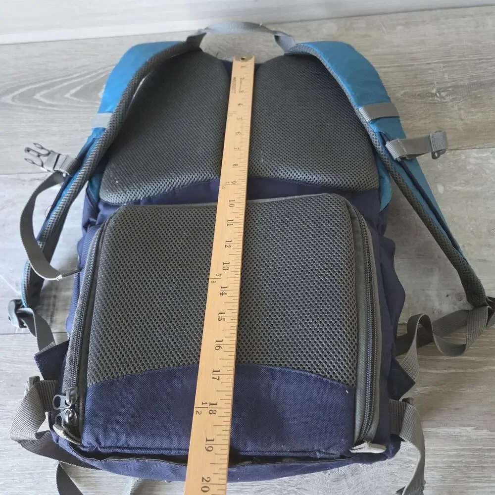 Caden Camera Backpack DSLR/SLR Bag Lightweight Padded Straps Blue Travel Outdoor